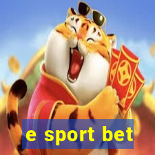 e sport bet