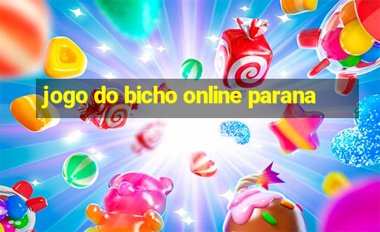 jogo do bicho online parana