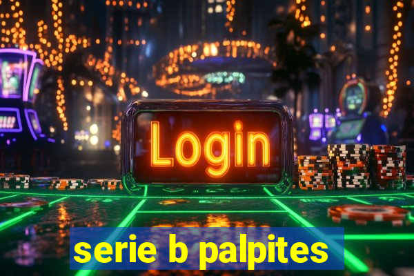 serie b palpites