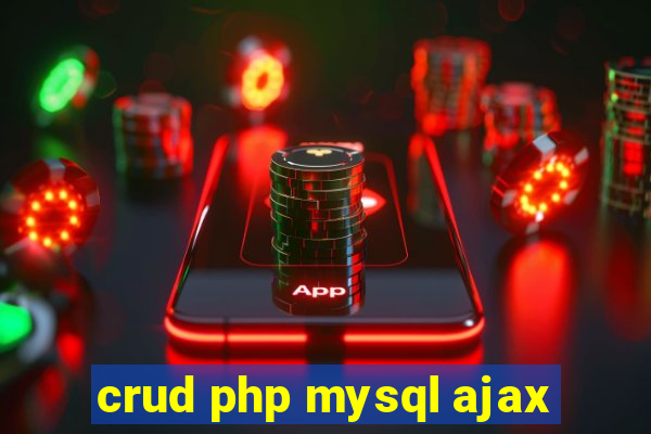 crud php mysql ajax