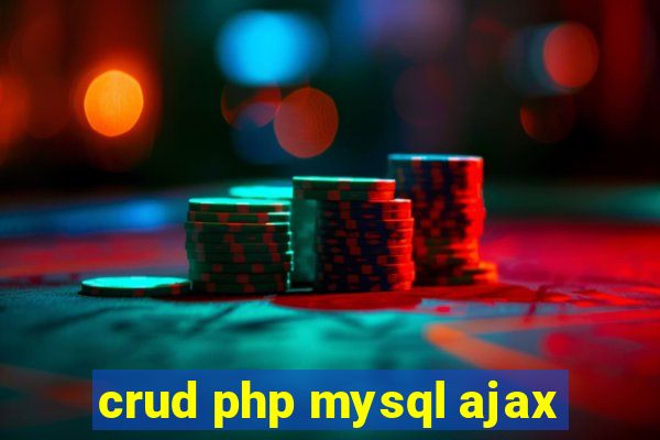 crud php mysql ajax