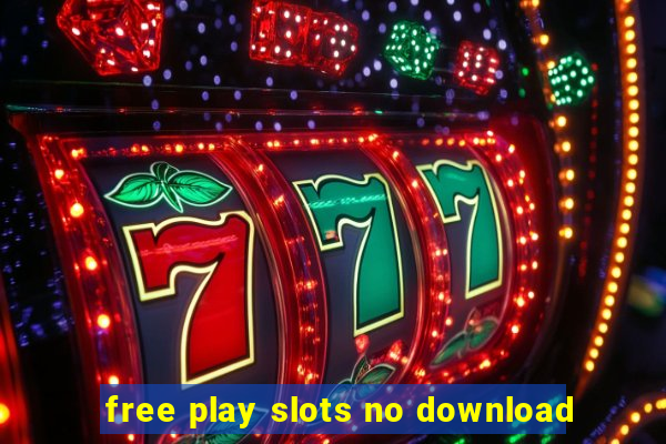 free play slots no download