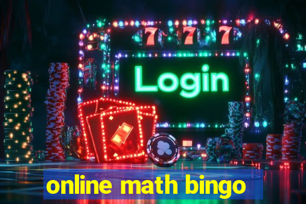 online math bingo