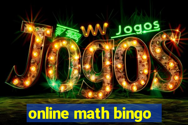 online math bingo