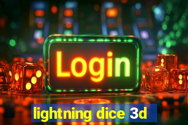 lightning dice 3d