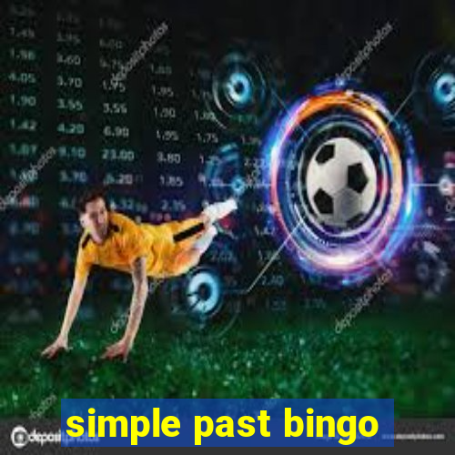 simple past bingo