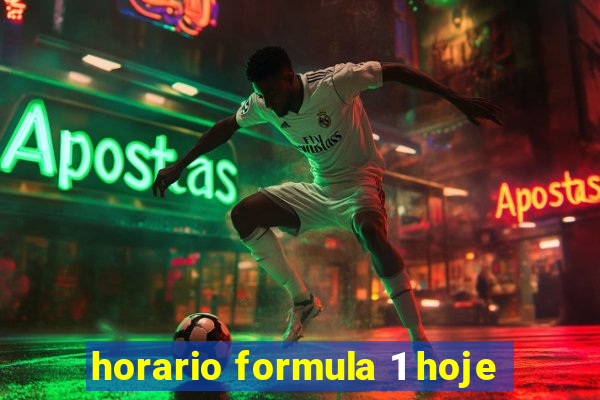 horario formula 1 hoje