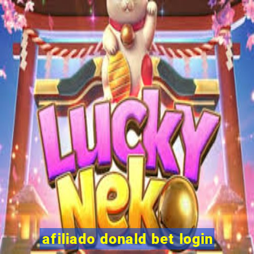 afiliado donald bet login