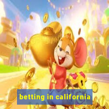 betting in california