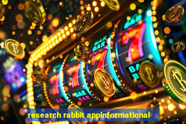 research rabbit appInformational