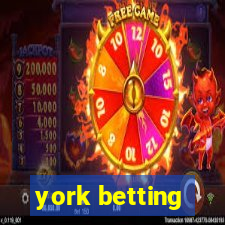 york betting