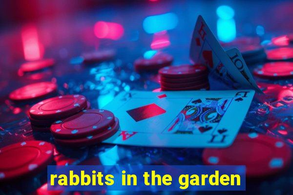 rabbits in the garden