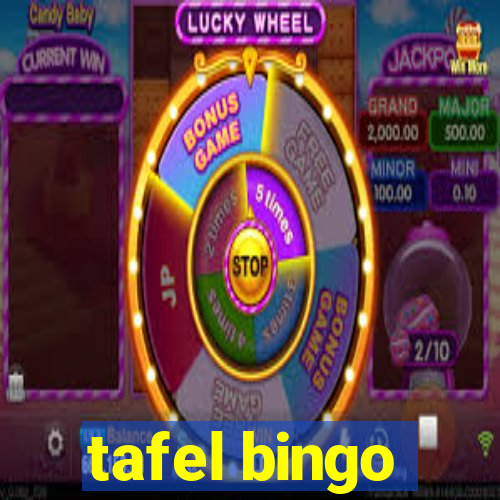 tafel bingo