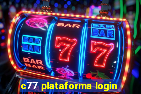 c77 plataforma login