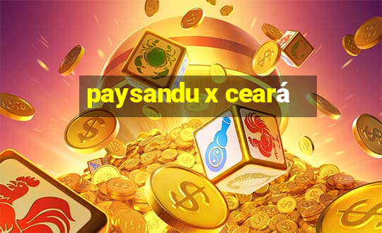 paysandu x ceará