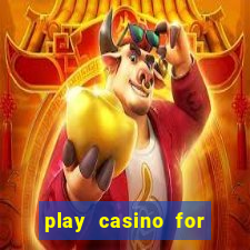 play casino for real money online