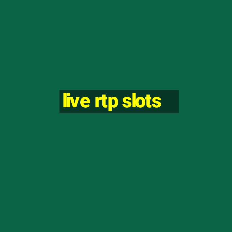 live rtp slots