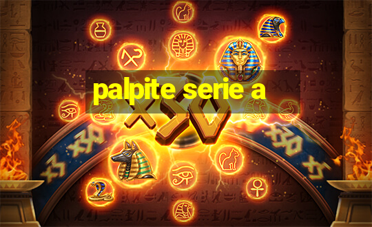 palpite serie a