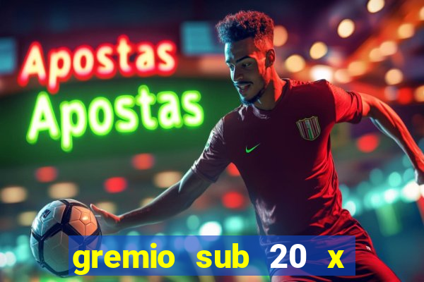 gremio sub 20 x internacional sub 20