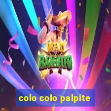 colo colo palpite