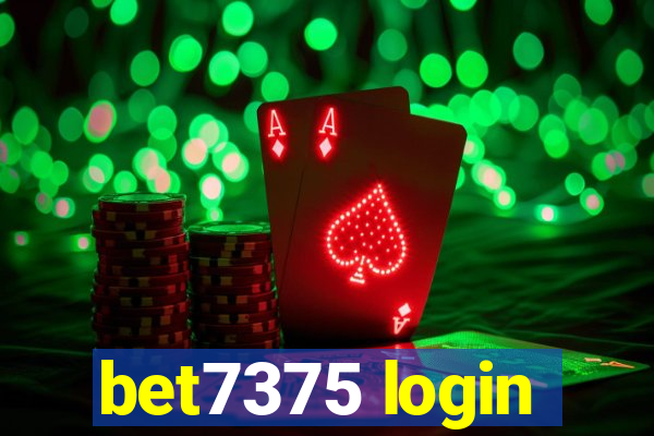 bet7375 login