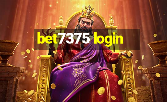 bet7375 login