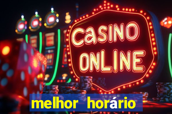 melhor horário para jogar fortune coelho hoje