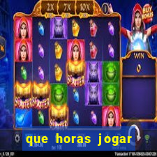 que horas jogar fortune tiger