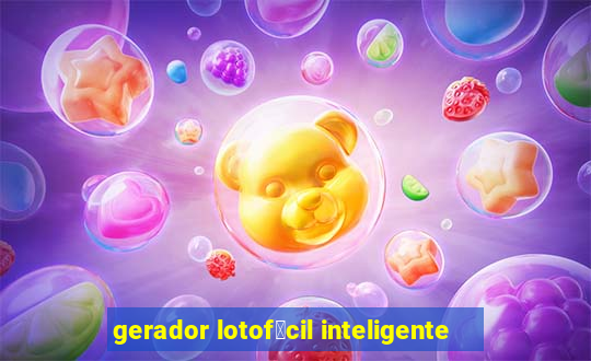 gerador lotof谩cil inteligente