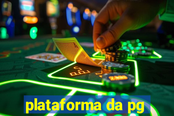 plataforma da pg