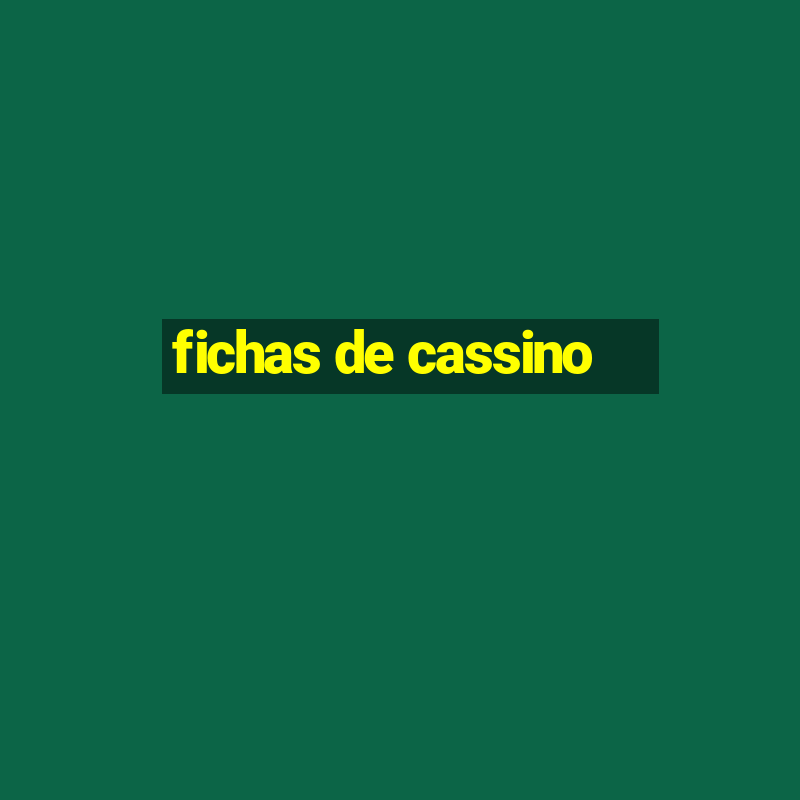 fichas de cassino