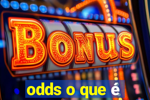 odds o que é