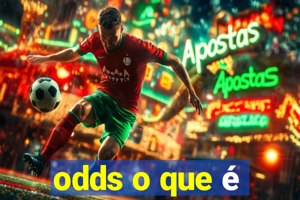 odds o que é