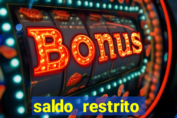 saldo restrito sporting bet