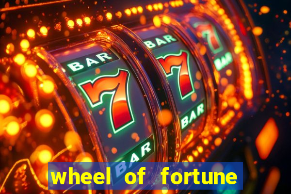 wheel of fortune slots machine