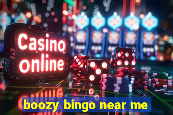 boozy bingo near me