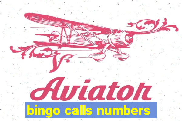 bingo calls numbers