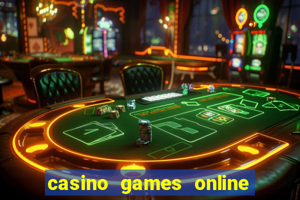 casino games online free play slot