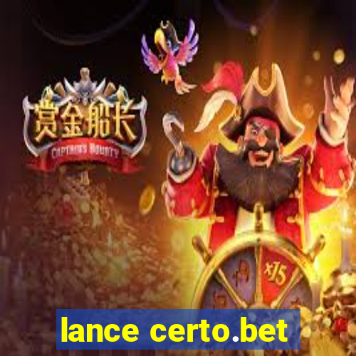 lance certo.bet