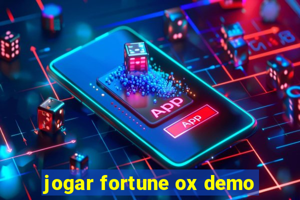 jogar fortune ox demo