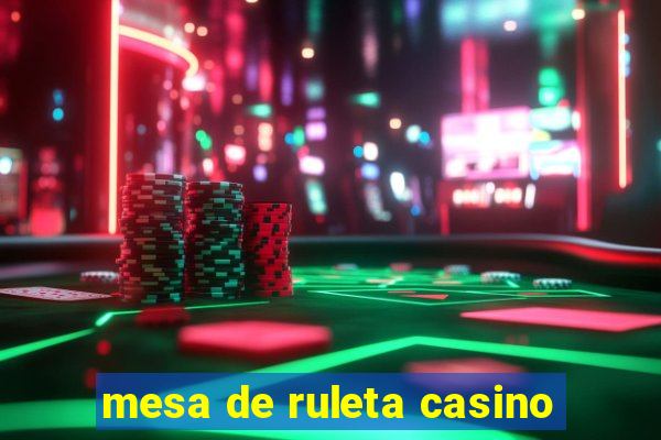 mesa de ruleta casino