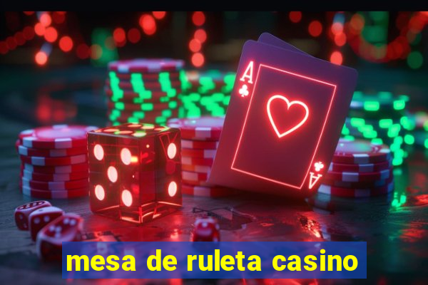 mesa de ruleta casino