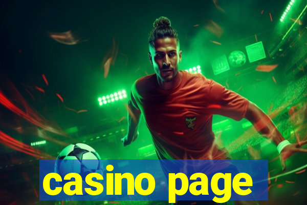 casino page