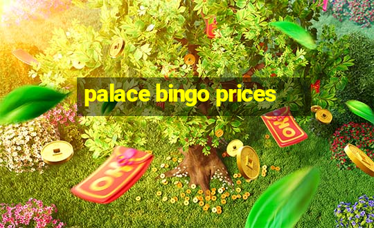 palace bingo prices