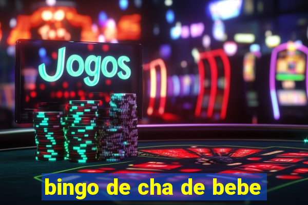 bingo de cha de bebe