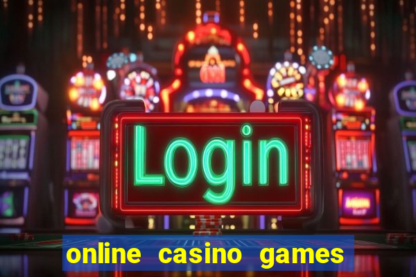 online casino games for real money