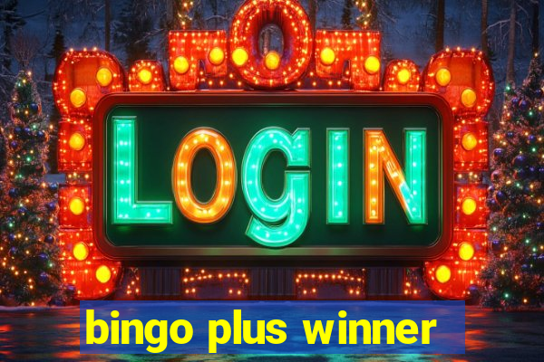 bingo plus winner