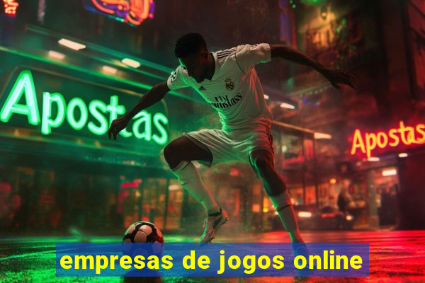 empresas de jogos online