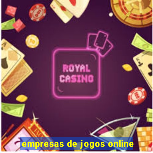 empresas de jogos online