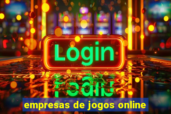 empresas de jogos online